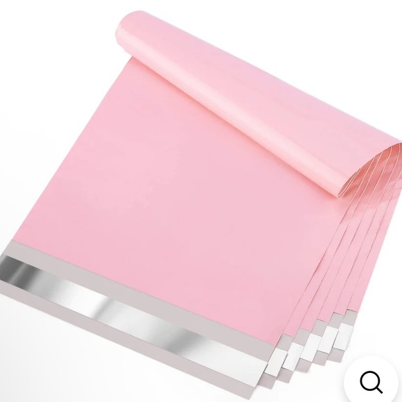 BUNDLE OF 25 - Pale Pink 12 X 15.5” Poly Mailers - Picture 1 of 6